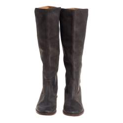Pre Owned Isabel Marant Brown Suede Knee Length Boots Size 39