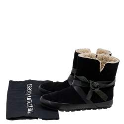 Pre Owned Isabel Marant Etoile Black Suede And Leather Nygel Ankle Boots Size 37