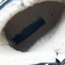 Pre Owned Isabel Marant Etoile Black Suede And Leather Nygel Ankle Boots Size 37