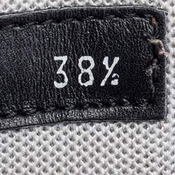 Pre Owned Isabel Marant Brown Suede And Leather Bekett Wedge High Top Sneakers Size 38