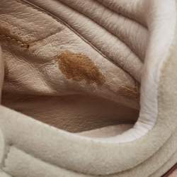 Pre Owned Isabel Marant Multicolor Suede And Leather Bekett Wedge High Top Sneakers Size 39