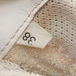 Pre Owned Isabel Marant Multicolor Leather and Suede Kindsay Low Top Sneakers Size 38