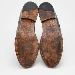 Pre Owned Isabel Marant Black Leather Embellished Ankle Boots Size 39