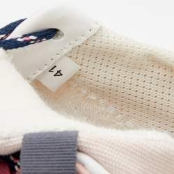 Pre Owned Isabel Marant Multicolour Leather and Suede Low Top Sneakers Size 41