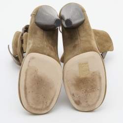 Isabel Marant Brown Suede Royston Ankle Length Boots Size 38