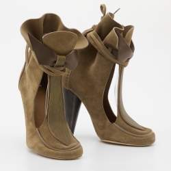 Isabel Marant Brown Suede Royston Ankle Length Boots Size 38
