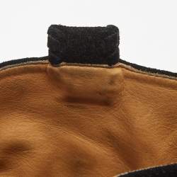 Pre Owned Isabel Marant Black Suede Ralf Gaucho Ankle Boots Size 40