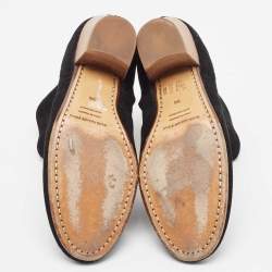 Pre Owned Isabel Marant Black Suede Dicker Ankle Boots Size 36