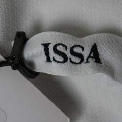 Issa Black and White Squiggle Print Waist Tie Detail Ola Pants S