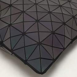 Issey Miyake Multicolor Iridescent Effect Synthetic Leather and Mesh Bao Bao Prism Tote