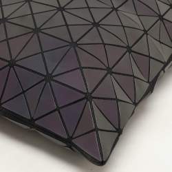 Issey Miyake Multicolor Iridescent Effect Synthetic Leather and Mesh Bao Bao Prism Tote