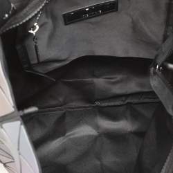 Issey Miyake Multicolor Iridescent Effect Synthetic Leather and Mesh Bao Bao Prism Tote