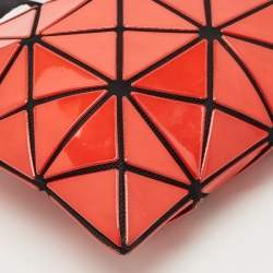 Issey Miyake Red Vinyl Bao Bao Crossbody Bag