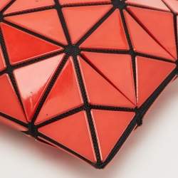 Issey Miyake Red Vinyl Bao Bao Crossbody Bag