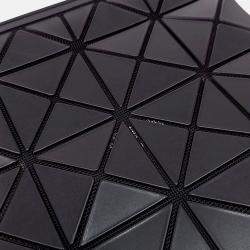 Pre Owned Issey Miyake Black Coated canvas Issey Miyake Black Bao Bao tote bag