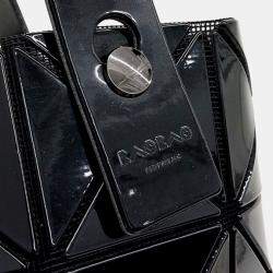 Pre Owned Issey Miyake Black Mesh and Coated canvas Issey Miyake Black Bao Bao tote bag