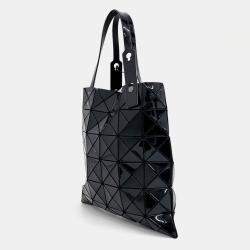 Pre Owned Issey Miyake Black Mesh and Coated canvas Issey Miyake Black Bao Bao tote bag