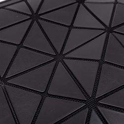 Pre Owned Issey Miyake Black Mesh and Coated canvas Bao Bao Tote bag