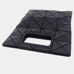 Pre Owned Issey Miyake Black Mesh and Coated canvas Bao Bao Tote bag