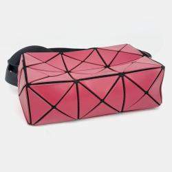Pre Owned Issey Miyake Red PVC Bao Bao Crossbody Bag