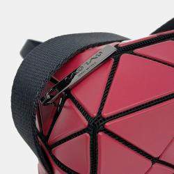 Pre Owned Issey Miyake Red PVC Bao Bao Crossbody Bag