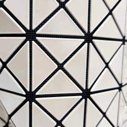 Pre Owned Issey Miyake Gold Mesh and PVC Bao Bao Tote Bag