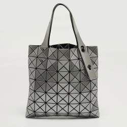 مملوكة مسبقًا Issey Miyake Bao Bao Grey PVC Tote