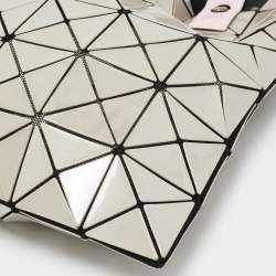 Pre Owned حقيبة يد توت إيسي مياكي بيج/زهري من PVC ونايلون شبكي باو باو