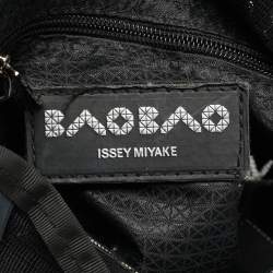 Pre Owned Issey Miyake Bao Bao Lilac PVC and Mesh Nylon Tote