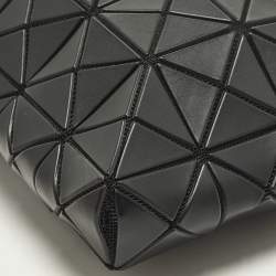 مملوكة مسبقًا Issey Miyake Bao Bao Black Faux Leather Crossbody Bag