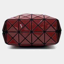 Pre Owned حقيبة كروس إسسي مياكي باو باو جلد أحمر