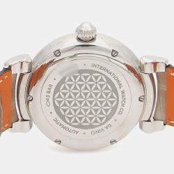 Pre Owned IWC Da Vinci IW458307 Automatic Stainless Steel Men's Wristwatch 36 mm
