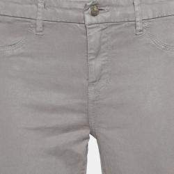 J Brand Stone Lyocell & Cotton Ankle Cuff Anja Pants M