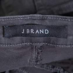 J Brand Dement Black Denim Distressed Alana Jeans M