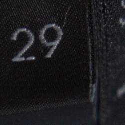 J Brand Navy Blue Denim Super Skinny Distressed Blackout Jeans M