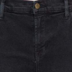 J Brand Dement Black Denim Distressed Alana Jeans M