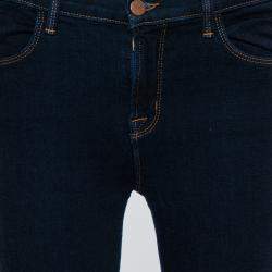 J Brand Navy Blue Denim Super Skinny Metropol Jeans M