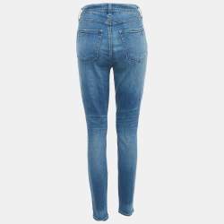 J Brand Blue Washed Denim Skinny Jeans M Waist 29"