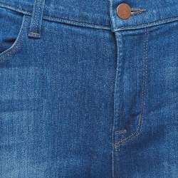 Pre Owned J Brand Blue Denim Super Skinny Jeans L Waist 31"
