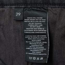 J Brand Grey Washed Denim Skinny Jeans M Waist 29"