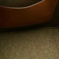 Pre Owned J.W.Anderson Green/Brown Felt and Leather Tote