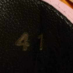Pre Owned J.W.Anderson Chain Link Size 41 Pink Leather Flat Slides