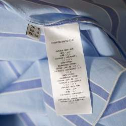 J.W.Anderson Multicolor Striped Cotton and Silk Handkerchief Skirt S