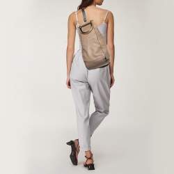 Pre Owned J.W.Anderson Beige Leather Sling One Shoulder Backpack
