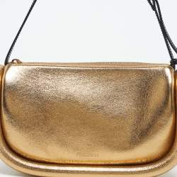 Pre Owned J.W.Anderson Gold Leather Bumper Baguette Bag