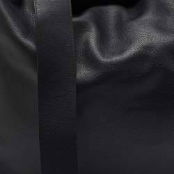Pre Owned J.W.Anderson Black Leather Large Chain Hobo