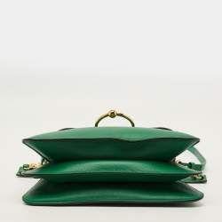 مملوكة مسبقًا J.W.Anderson Pierce Medium Green Leather Shoulder Bag