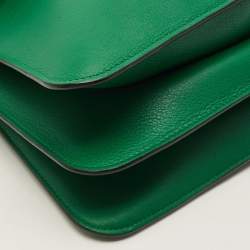 مملوكة مسبقًا J.W.Anderson Pierce Medium Green Leather Shoulder Bag