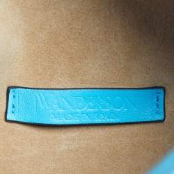 Pre Owned J.W.Anderson Light Blue Terry Cloth Chain Hobo