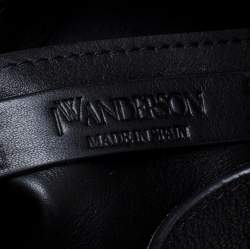 Pre Owned J.W. Anderson Black Leather Drawstring Bucket Bag